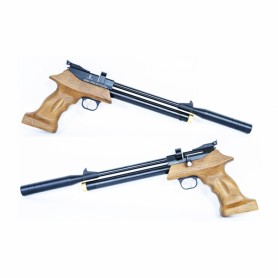 Pistola PCP Artemis/Zasdar PP800 multi-tiro con supresor de