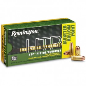 Munición metálica REMINGTON HTP - 9mm. corto - 88 grains -