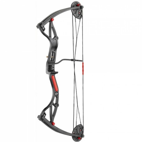 Kit Arco Poleas Junior Buster Negro 29 Lbs. 17-26'' - Armeria