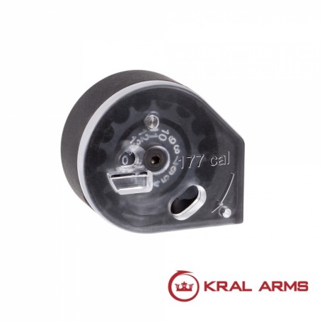 Cargador KRAL para Carabinas PCP cal. 4,5 mm - Armeria EGARA