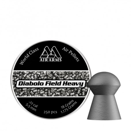 Balines AIR ARMS Diabolo Field Heavy - 5,5mm (250 pcs) -
