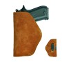 Funda de Piel Interior para Pistola Automática en color marrón