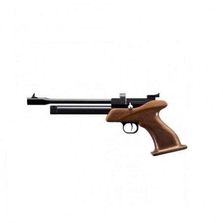Pistola Zasdar CP1 Co2 multi-tiro empuñadura madera picada cal.