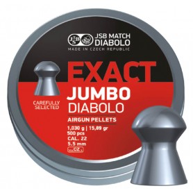 Balines EXACT Jumbo Diabolo 5,50mm (250 pcs) - Armeria EGARA
