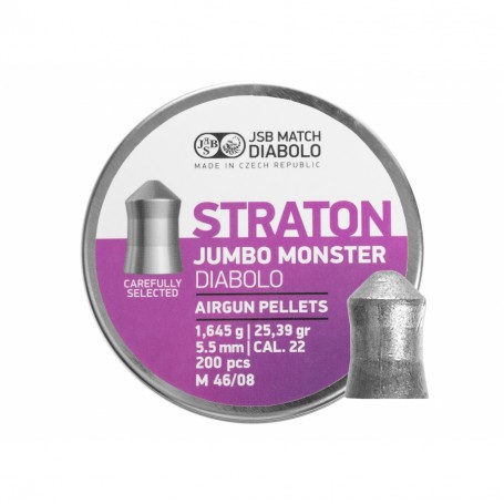 Balines JSB STRATON JUMBO MONSTER Cal. 5,51mm (200 pcs) -