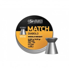 Balines JSB MATCH (Middle Weight) Cal. 4,52mm (500 pcs) -