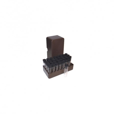 Caja con dosificadores para pólvora negra RG - Armeria EGARA