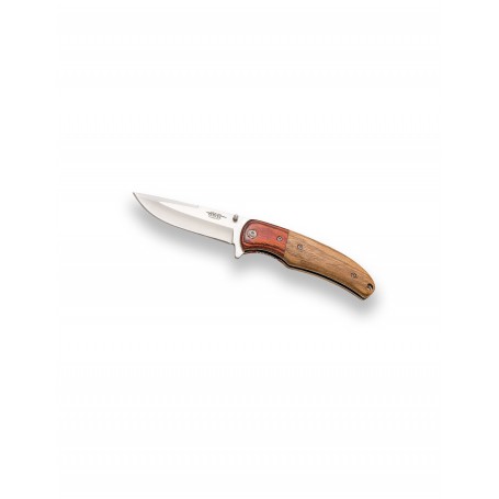 NAVAJA DEPORTIVA JKR798, MANGO MADERA COMBINADA HOJA 8,5 CM -