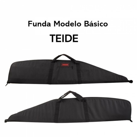 Funda textil Zasdar arma larga modelo Básico color negro. TEIDE