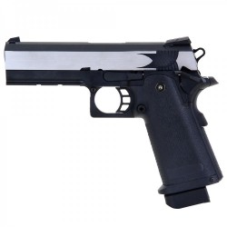 Pistola Hi-Capa 4.3 Dual Tone fullmetal GBB / CO2 - 6 mm -