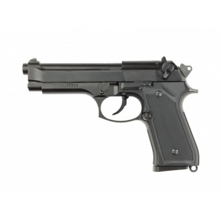 Pistola M9 Negra Full Metal - 6 mm GBB - Armeria EGARA