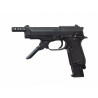 Pistola M93R II, semi/rafaga 3 tiros Negra - 6 mm GBB - Armeria