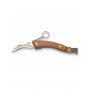 NAVAJA DE SETAS CON MANGO DE MADERA Y HOJA 8 CM - Armeria EGARA