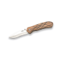 NAVAJA JKR PUÑO MADERA CEBRANO HOJA 8 CM - Armeria EGARA