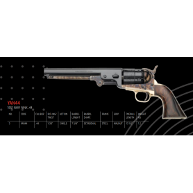 Revolver PIETTA 1851 NAVY YANK Cal. 44 - Armeria EGARA