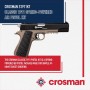 Pistola de CO2 Crosman 1911 Classic BB Target Kit - Calibre