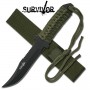Cuchillo de supervivencia Survivor HK-7526 largo 7,5" - Armeria