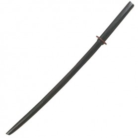 Espada de entrenamiento Samurai madera 40 empuñadura negra" -