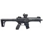 Subfusil Sig Sauer MPX ASP Black + Red Dot Co2 - 4,5 Balines -