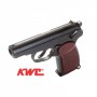 Pistola KWC Makarov PM 4,5 mm Full-metal Co2 Bbs Acero -