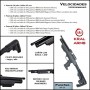 Pistola PCP KRAL Puncher NP-01- 20 Julios - Armeria EGARA