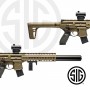 Subfusil Sig Sauer MCX ASP FDE + Red Dot Co2 - 4,5 Balines -