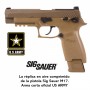 Pistola Sig Sauer M17 ASP Coyote CO2 - 4,5 mm Balines -