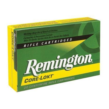 Munición Remington Cal. 30-06 Core Lokt SP 180 Gr - Armeria