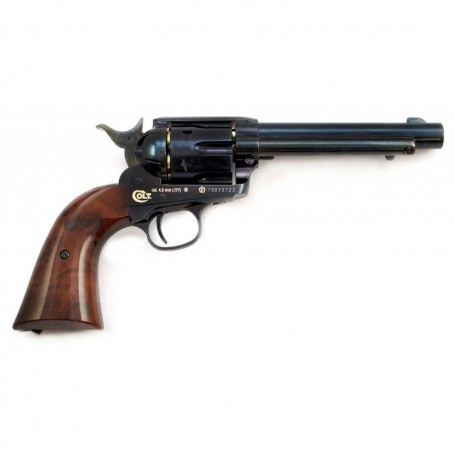 Revolver Colt SAA.45 Negro Co2 - 4,5 Mm Balines - Armeria EGARA